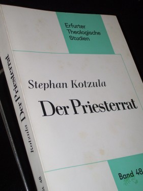 Product image of the product “Der Priesterrat : ekklesiolog. Prinzipien u. kanonist. Verwirklichung ; (e. rechtstheol. Studie) / von Stephan Kotzula ”