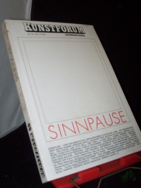 Product image of the product “80, 3/85, SINNPAUSE ”