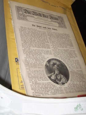 Artikelbild des Artikels “No 8, 1913, Loseblattsammlung mit zahlreichen schwarz weiß Abbildungen “