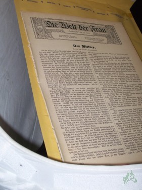 Artikelbild des Artikels “No 12, 1913, Loseblattsammlung mit zahlreichen schwarz weiß Abbildungen “