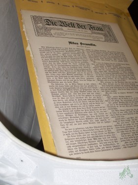 Artikelbild des Artikels “No 19, 1913, Loseblattsammlung mit zahlreichen schwarz weiß Abbildungen “