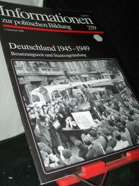 Artikelbild des Artikels “2. Quartal 1998, Deutschland 1945-1949 “