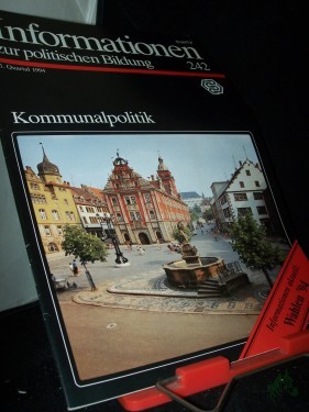 Artikelbild des Artikels “1. Quartal 1994, Kommunalpolitik “