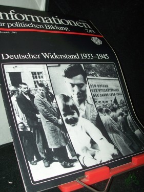 Artikelbild des Artikels “Neudruck 2004, Deutscher Widerstand 1933-1945 “