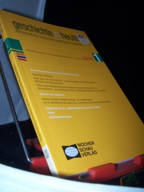 Artikelbild des Artikels “1/2016 Historisches denken lernen im Geschichtsunterricht “