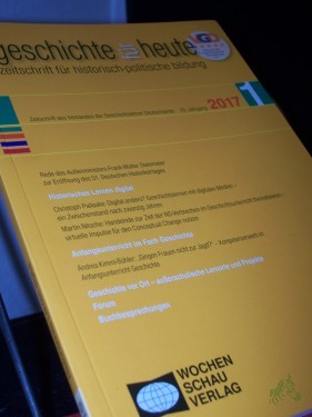 Artikelbild des Artikels “1/2017 Historisches lernen digital “