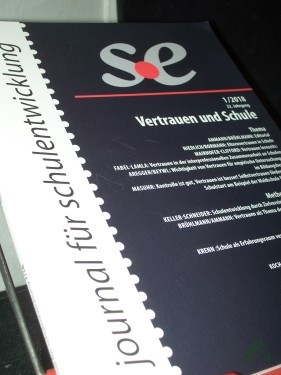 Artikelbild des Artikels “1/2018 Vertrauen und Schule “