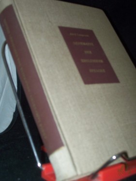 Product image of the product “Grammatik der englischen Sprache / Adolf Lamprecht ”