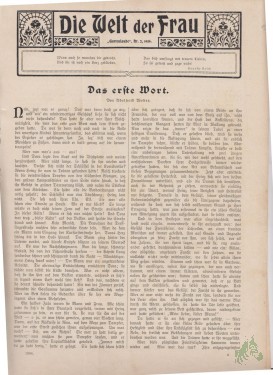 Artikelbild des Artikels “2/1906 “