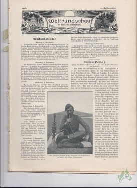 Artikelbild des Artikels “2-8 November 1908 “