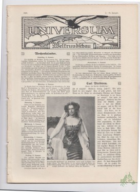 Artikelbild des Artikels “3-10 Januar, 1909, “