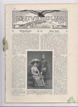 Artikelbild des Artikels “1-3 Januar, 1909 “