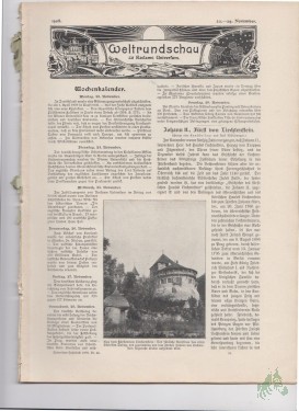 Artikelbild des Artikels “23-29 November 1908 “