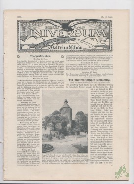 Artikelbild des Artikels “21-27 Juni 1909 “