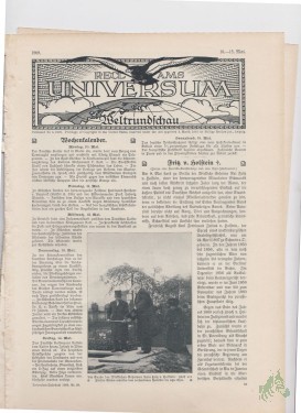 Artikelbild des Artikels “10-15 Mai 1909 “