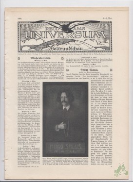 Artikelbild des Artikels “3-9 Mai 1909 “