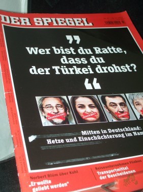Product image of the product “47/2017, Wer bist du Ratte das du der Türkei drohst? Mitten in Deutschland, Hetze und Einschüchterung im Namen Erdogans ”