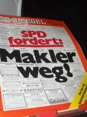 Artikelbild des Artikels “17/1973, SPD fordert, Makler weg “