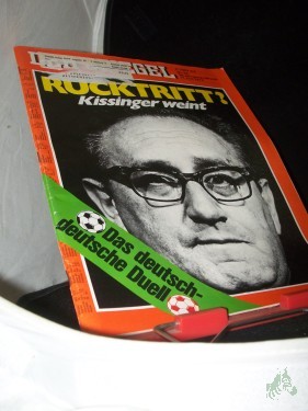 Artikelbild des Artikels “25/1974, Rücktritt? Kissinger weint “