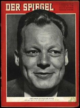 Artikelbild des Artikels “41/1957, Sieg über die Keulen Riege, Bürgermeister Brandt “