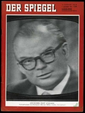 Artikelbild des Artikels “50/1959, ZWISCHEN FÜNF STÜHLEN; FRÜHSCHOPPEN CONFERENCIER WERNER HÖFER “