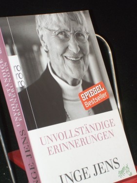 Artikelbild des Artikels “Unvollständige Erinnerungen / Inge Jens “