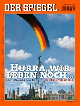 Artikelbild des Artikels “53/2009, Hurra wir leben noch, Die Spiegel Prognose 2010 “