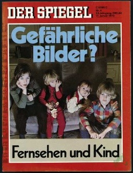 Artikelbild des Artikels “4/1972 gefährliche Bilder, Fernsehen und Kind “