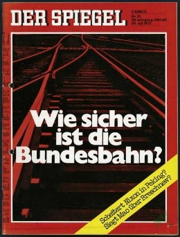 Product image of the product “31/1971 Wie sicher ist die Bundesbahn ”