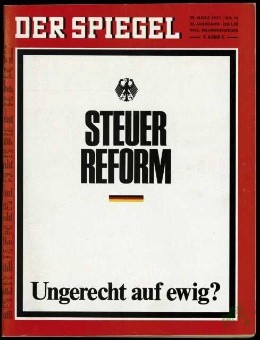 Product image of the product “14/1971, Steuerreform ”