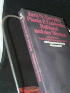 Artikelbild des Artikels “Russland und der Westen : Heidelberger Max-Weber-Vorlesungen 1992 / Jurij N. Davydov ; Piama P. Gaidenko “