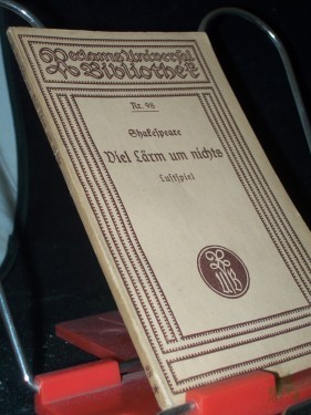 Artikelbild des Artikels “Viel Lärm um Nichts : Lustspiel in 5 Aufz. / William Shakespeare. Dt. von Wolf Heinrich Graf Baudissin. Bühnenbearb. von L. Barnay u. C. F. Wittmann “