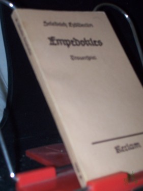 Artikelbild des Artikels “Empedokles : [Trauerspiel.] / Friedrich Hölderlin. Hrsg. mit e. Einf. v. Friedrich Seebaß “