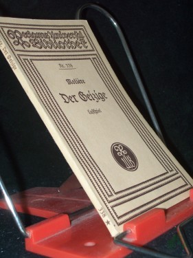 Artikelbild des Artikels “Der Geizige : Lustspiel in fünf Aufzügen / von Molière ; übersetzt von Wolf Graf Baudissin “