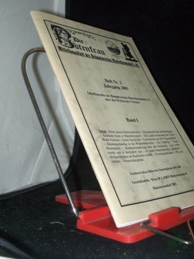 Artikelbild des Artikels “Heft 2/2001, Band 1 “