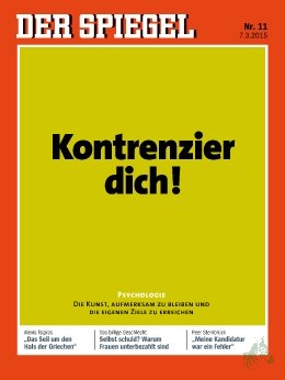 Artikelbild des Artikels “11/2015 Kontrenzier dich “