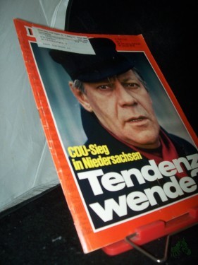 Product image of the product “4/1976 CDU Sieg in Niedersachsen, Tendenzwende? ”