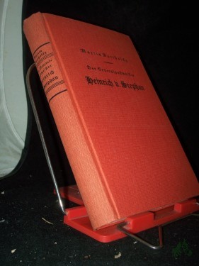 Artikelbild des Artikels “Der Generalpostmeister Heinrich v. Stephan / Martin Bartholdy “