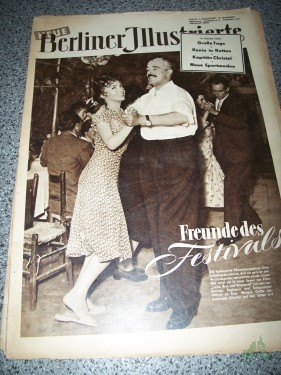 Artikelbild des Artikels “32/1955 FREUNDE DES FESTIVALS BERICHT ÜBER DEN AKTUELLEN GINA LOLLOBRIGIDA FILM LIEBE BROT UND EIFERUCHT “