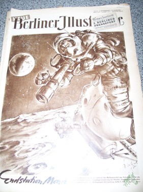 Artikelbild des Artikels “3//1955 ENDSTATION MOND BERICHT ÜBER DIE LETZTE EXPEDITION VOR DER ENDGÜLTIGEN EROBERUNG DES MONDES “