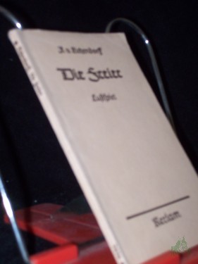 Artikelbild des Artikels “Die Freier oder Wer ist wer? : Romant. Lustsp. in 2 Tagen (8 Bildern) mit 1 Vor- u. Nachspiel / Joseph von Eichendorff. Mit d. Bühnenbearb. d. Heidelberger Reichsfestspiele hrsg. v. Ernst Leopold Stahl “
