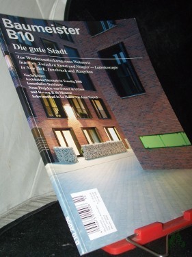 Product image of the product “10/2008 B10, Die gute Stadt ”