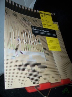 Artikelbild des Artikels “13.12 4/2012 Dekorvariationen “