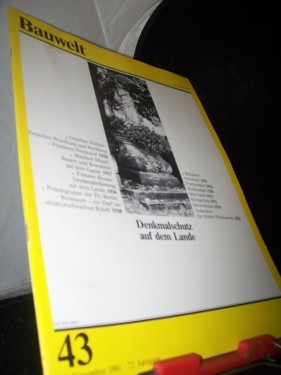 Artikelbild des Artikels “43/1981 Denkmalschutz auf dem Lande “