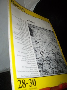 Artikelbild des Artikels “28-30 1981 Wüsten “