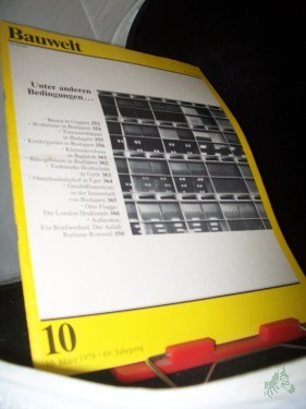 Artikelbild des Artikels “10/1978 Unter anderen Bedingungen “