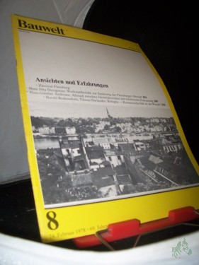 Artikelbild des Artikels “8/1978 Ansichten und Erfahrungen “