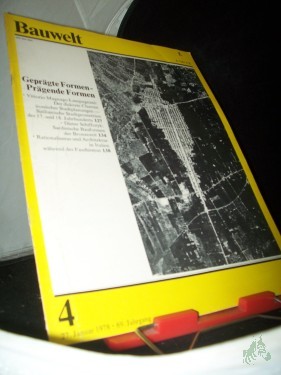 Artikelbild des Artikels “4/1978 Geprägte Formen Prägende Formen “