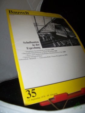 Artikelbild des Artikels “35/1978 Schulbauten in der Erprobung “