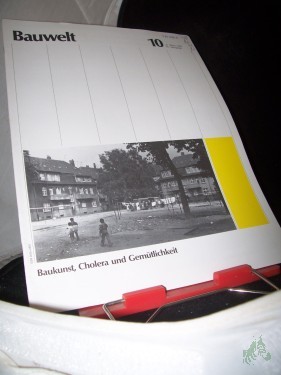 Artikelbild des Artikels “10/1985 Baukunst Cholera und Gemütlichkeit “